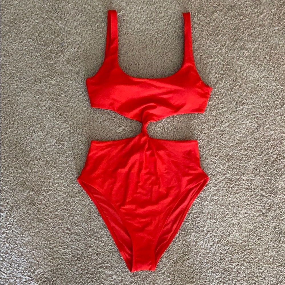Aerie | knot front cut out one piece